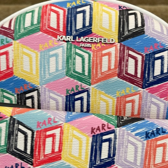 Karl Lagerfeld multi color backpack - Picture 3 of 15